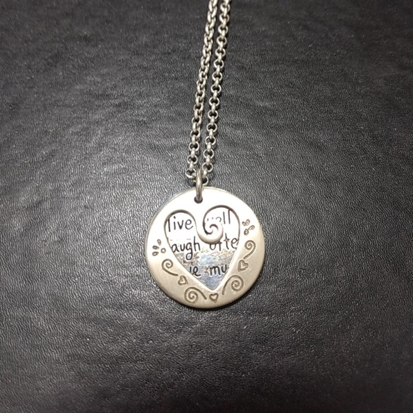 Brighton Jewelry - Brighton silver tone heart necklace
